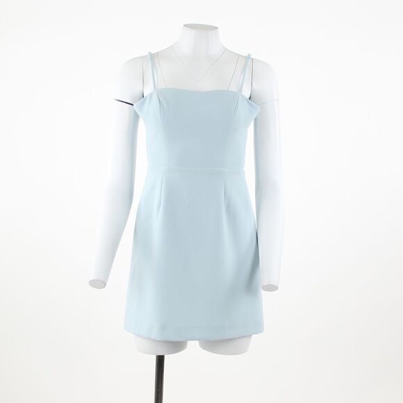 French Connection Whisper Sweetheart Tie-Back Mini Sheath Dress - Picture 2 of 5